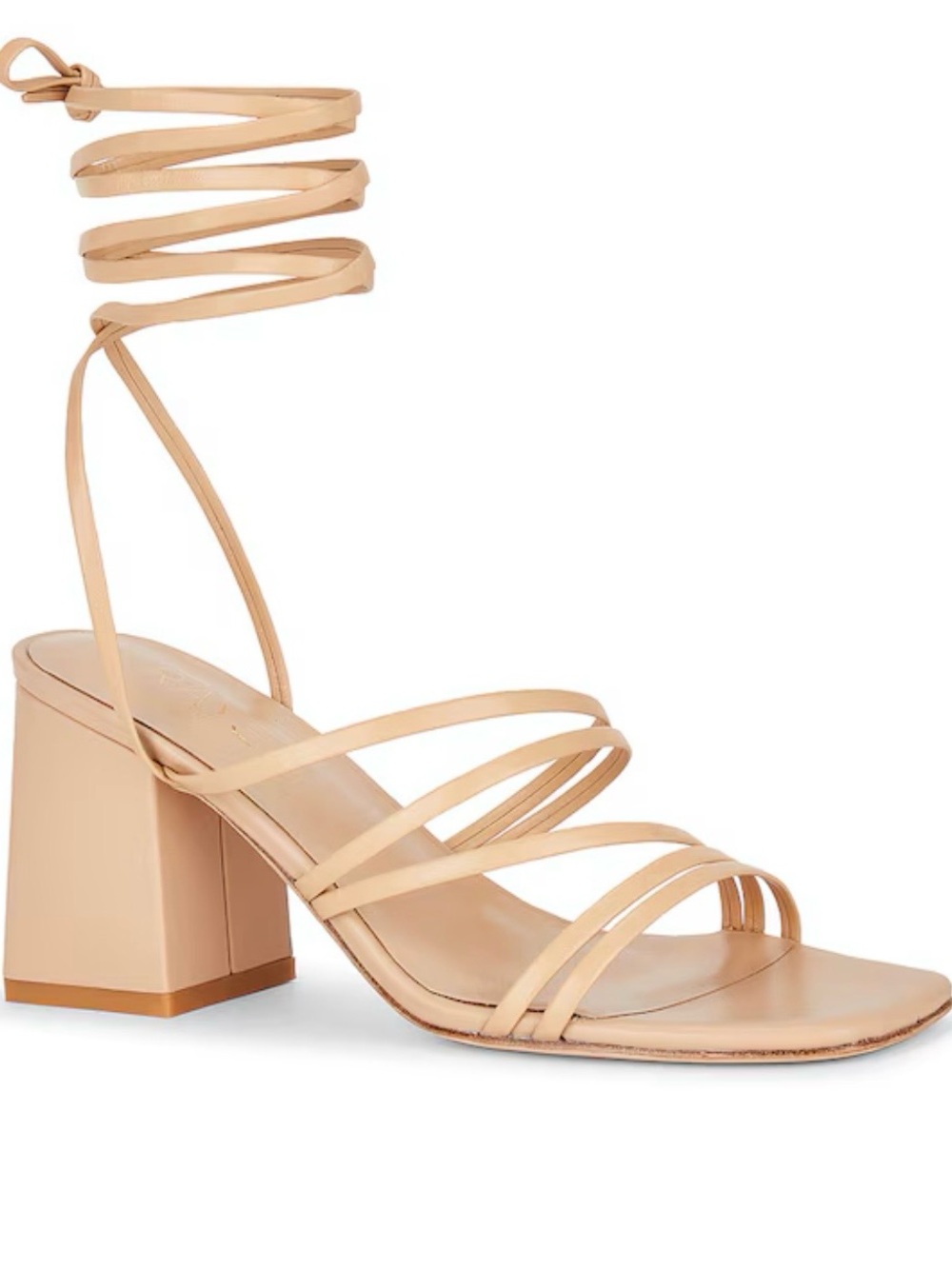 NWOT Raye Saorise Heel, nude, size 8.5